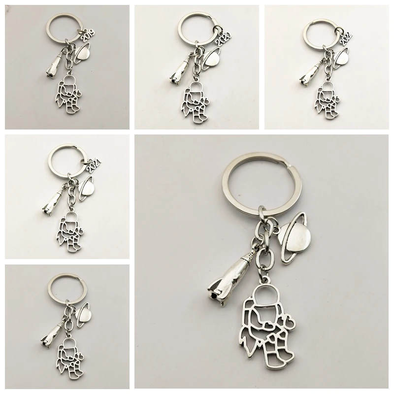 1 шт. 2019/2020/2021/2022 космические космонавты и ракеты кулон брелок для ключей Планета