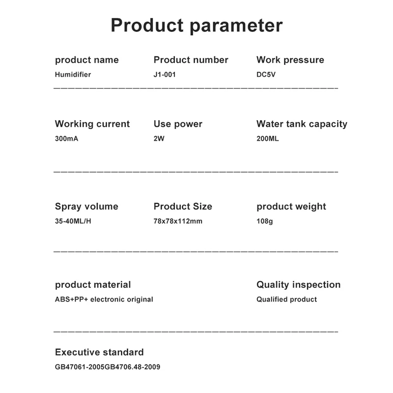 

Portable Air Humidifier USB Rechargeable Wireless Electric Humidifiers Diffuser Cool Mist Maker Night Lamp Purification With LED