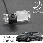 Камера заднего вида Owtosin HD 1280*720, рыбий глаз, для хэтчбекаУниверсала Chevrolet Cruze, аксессуары для парковки заднего вида