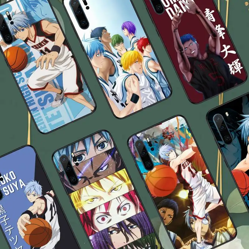 

Kuroko No Basket anime Phone Case For Huawei honor Mate 10 20 30 40 i 9 8 pro x Lite P smart 2019 nova 5t