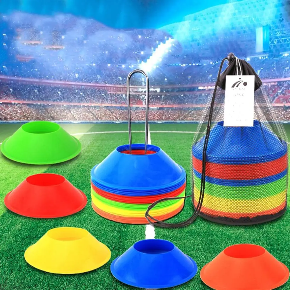 Футбольные тренировочные препятствия с логотипом маркировочные диски знаки