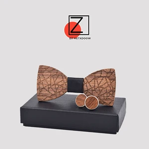 ZDJMEITRXDOOW 2018 Новые Дизайнерские деревянные бабочки-галстуки для мужчин, Свадебный деревянный галстук-бабочка в форме бабочки, узкий галстук-бабочка