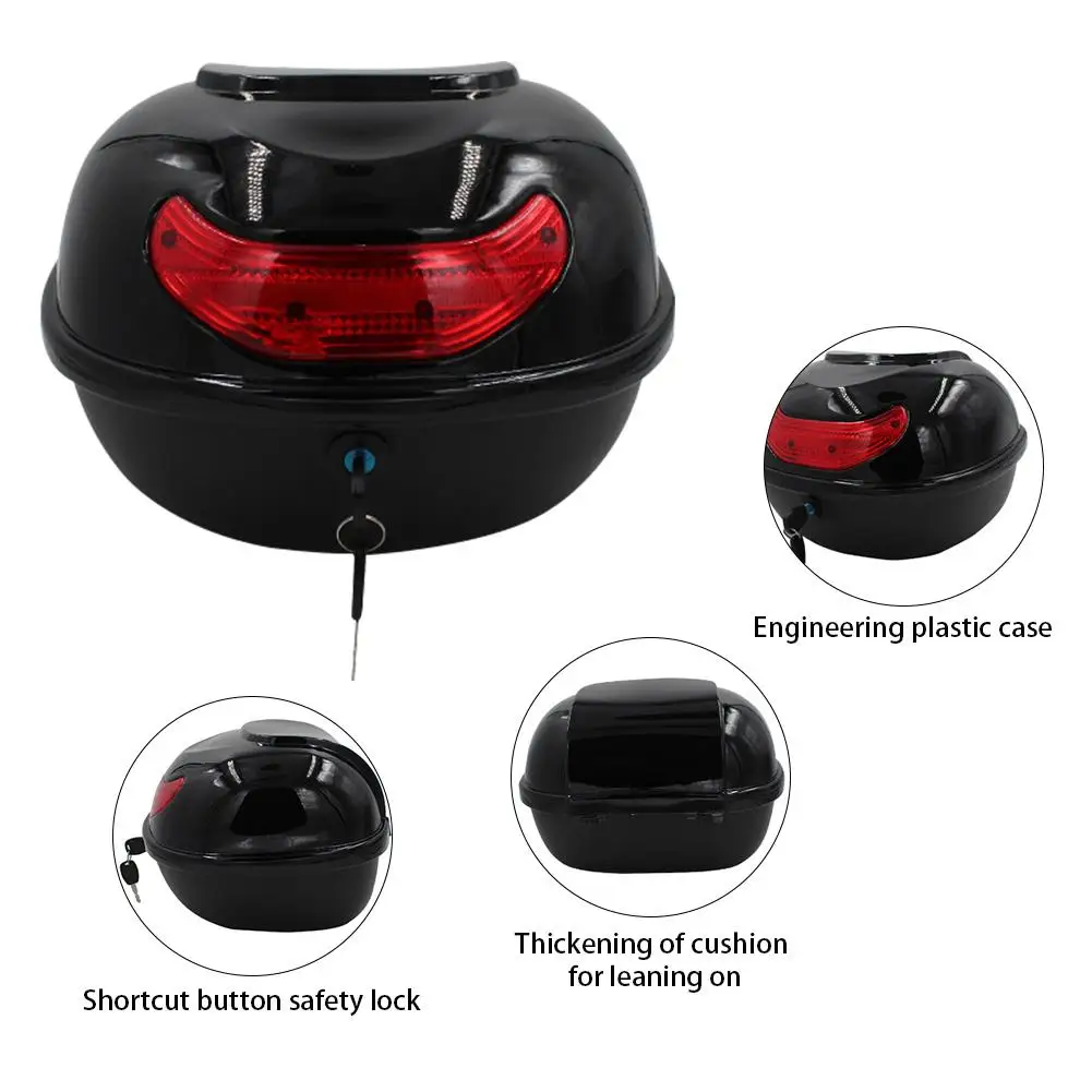 Багажная коробка для мотоцикла багажная багажника Электромобиль задний