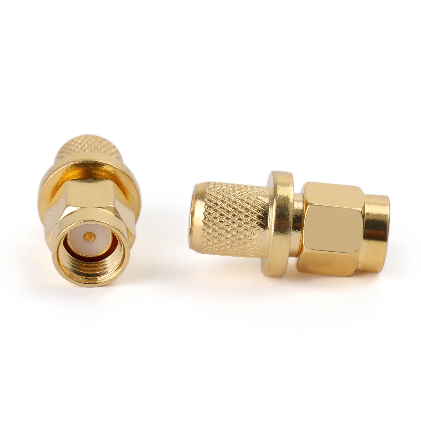 Areyourshop SMA Штекерный зажим RG5 RG6 5D FB LMR300 кабель прямой 10 шт. разъем позолоченный 50