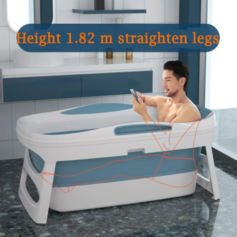 Ванна для взрослых домашняя сауна с крышкой ванной Складная тела большая бочка