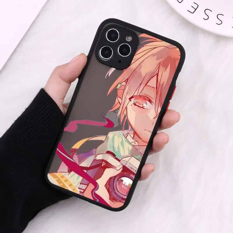 

Toilet Bound Hanako Kun Phone Cases Matte Transparent For iPhone 12 Mini 11 Pro XR XS Max 7 8 Plus