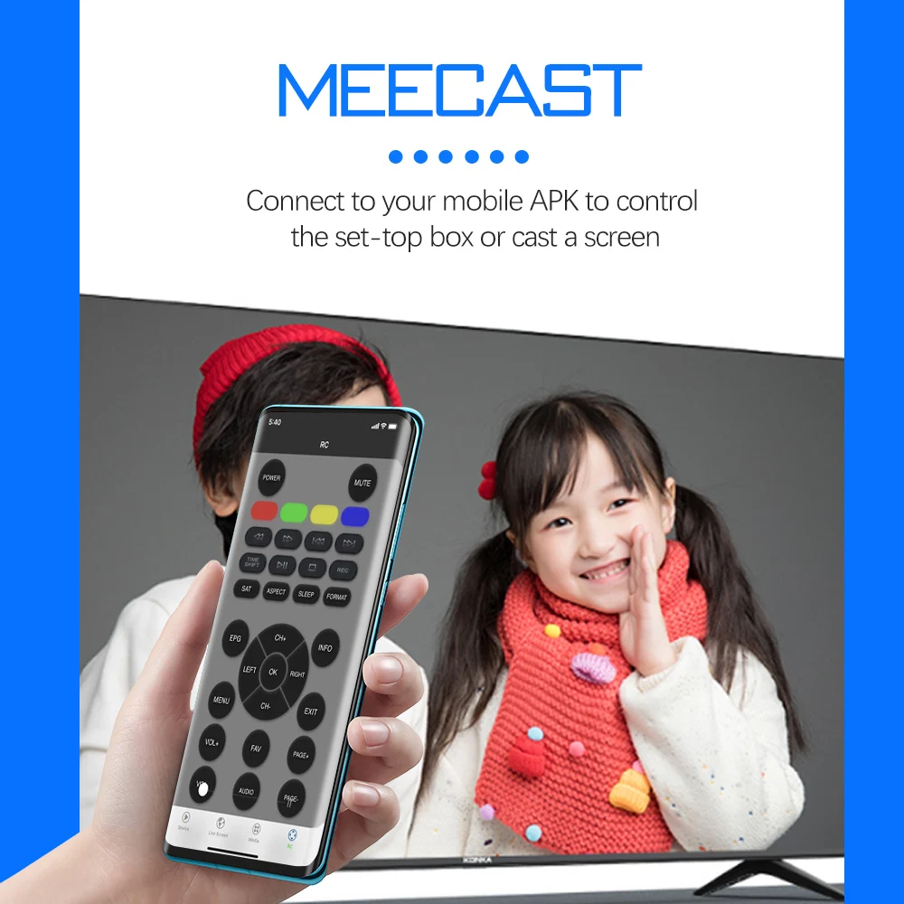 ТВ приставки DVB T2 TV спутниковый ресивер Поддержка Meecast APP Испания YouTube MPEG 4 HD 1080P
