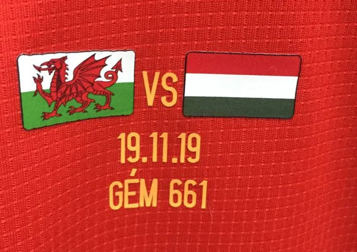2019 Wales описание матча Vs Hungary Дата футбольная нашивка|Заплатки| |