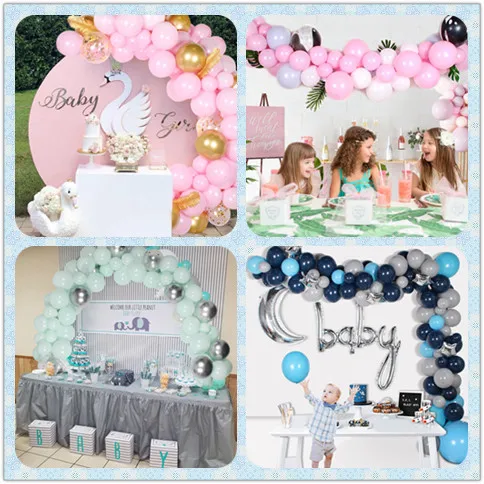 

Воздушные шары PATMATE, гирлянда, набор ручной работы, латексные воздушные шары, украшение для свадьбы, дня рождения, для мальчиков и девочек, то...