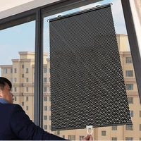 kitchen window car sunshade curtain retractable punch free home balcony bathroom office free perforated sunscreen roller blinds