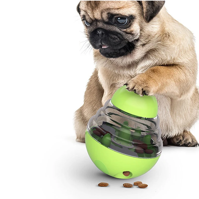 

Dog Toy Leakage Food Ball Training Pet Tumbler Feeders Funny Small Large Dog Shaking Food Container Slow Feed Toys Puppy Product