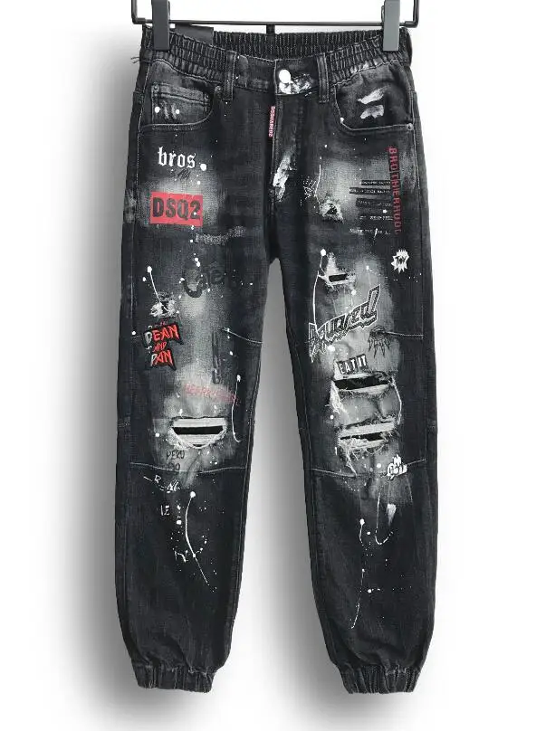 

Оригинальные 2021 новый дизайн DSQUARED2 джинсы с дырками ранние джинсы COOLGUY D2 джинсы DSQ2 мужские брюки A503 одежда
