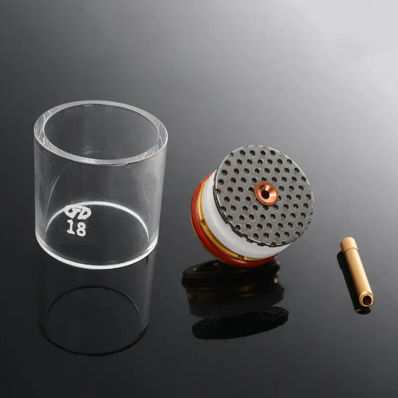 5 шт./компл. сварочный фонарь TIG чашка цвета шампанского набор соплов для 2 4 мм 3/32