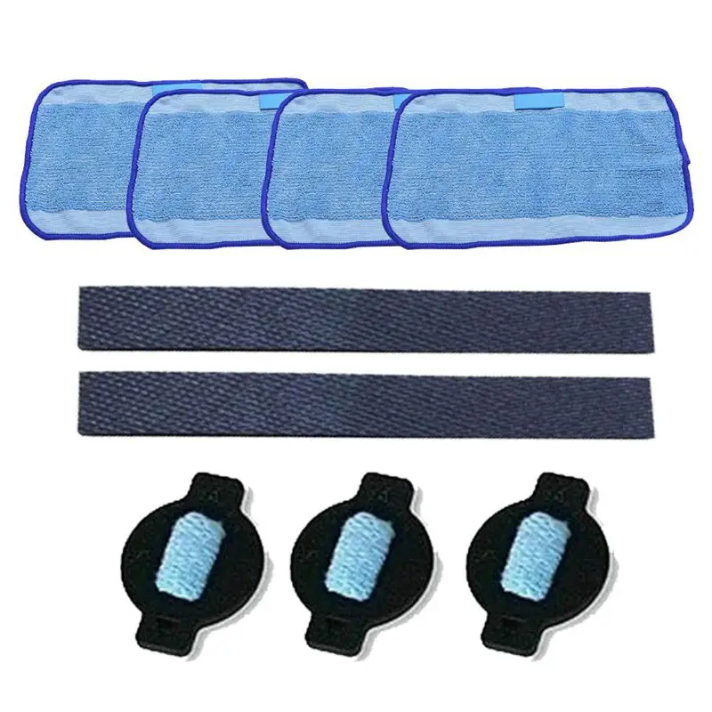 

9pcs/lot robot wheel tire mop cloth water cap Replacment for iRobot braava 320 380 381 380T 390 390T Mint 4200 4205 5200 5200C