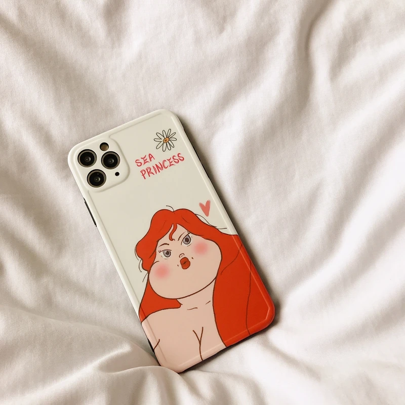 

Princess iPhone11Pro Max X/XS/XR iPhone7 8 plus lovely 12 silicone creative personality