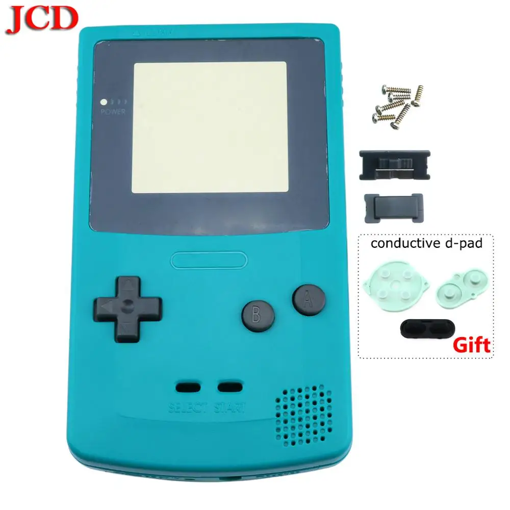 JCD Новинка для GBC полный корпус корпуса чехол Nintendo Ремонт Gameboy цветная часть