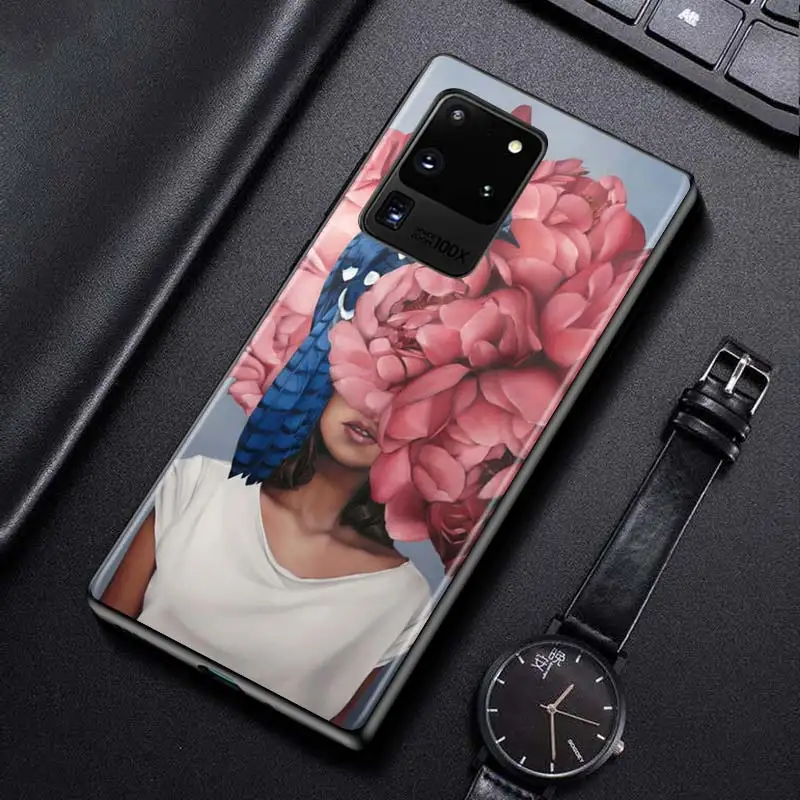 

Painting Flower Head for Samsung S20 FE Ultra Plus A91 A81 A71 A51 A41 A31 A21S A11 A72 A52 A42 A32 A12 A02S Phone Case