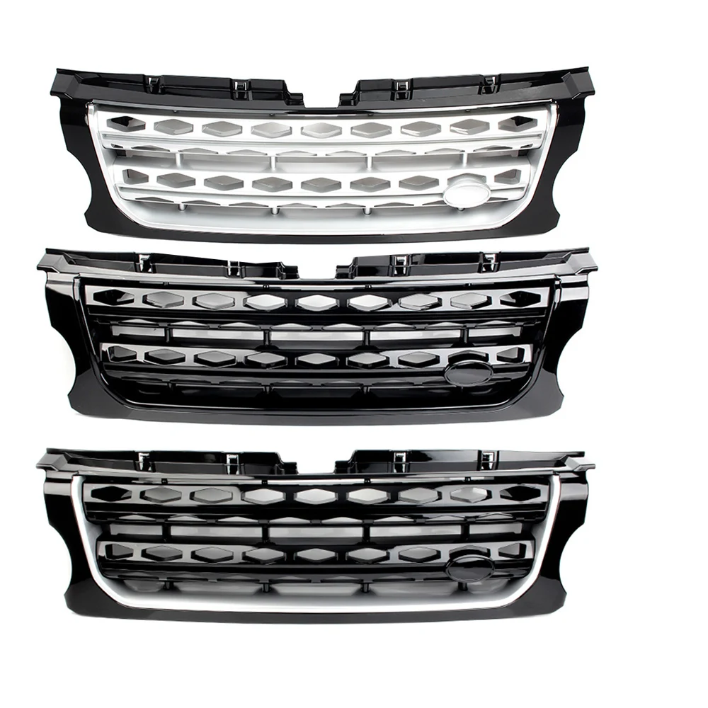 Per Land Rover Discovery 4 Lr4 2014 2015 2016 Lr057534 Car Front Racing Grill Bumper Honey Comb Griglia A Rete Con Emblema