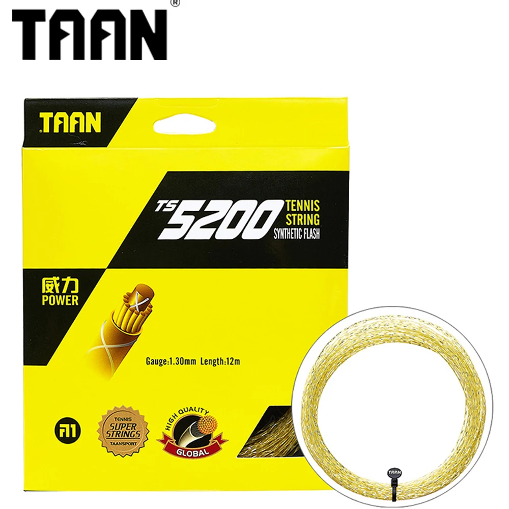 TAAN 100% Аутентичные TS 5200 12m теннисная струна нить в катушке теннисные ракетки линии