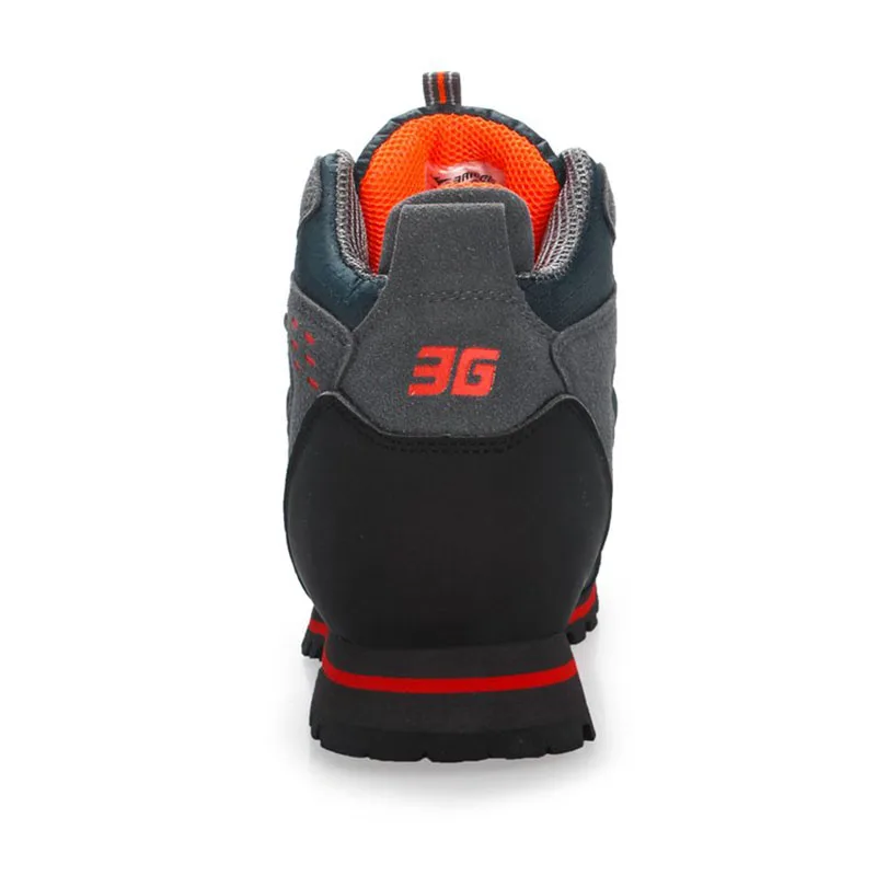 Мужская походная обувь водонепроницаемая кожаная для скалолазания и рыбалки