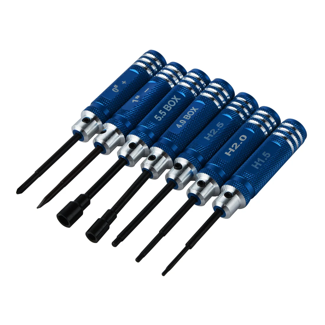 

7 In 1 Hex Screw Driver Tool Universal Hexagon Wrench /Flat Heat Screw Driver/Cross Screw Driver For RC Model Aircraft