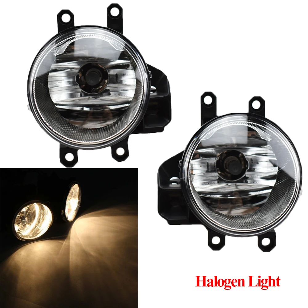 

2PCS Car Styling Fog Light Assembly Front LED Fog Light 12V For Toyota RAV4 2016 2017 2018 Tacoma 2016