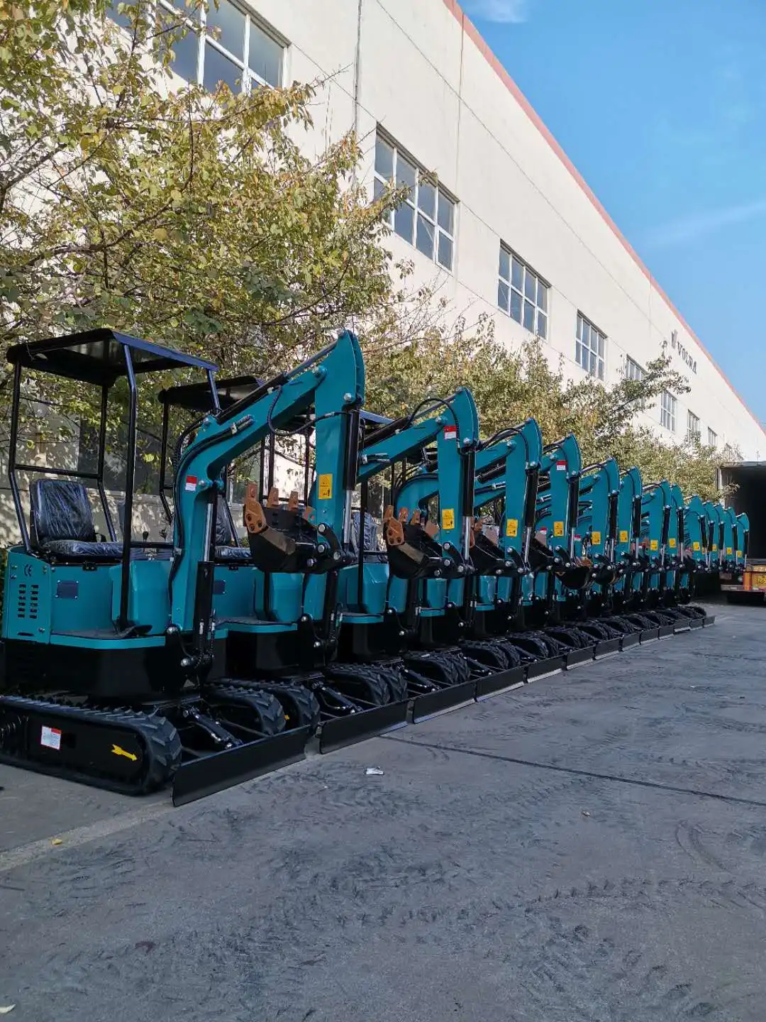 Мини экскаватор 1 тонна соответствует требованиям ЕС EPA Евро 5 одна машина