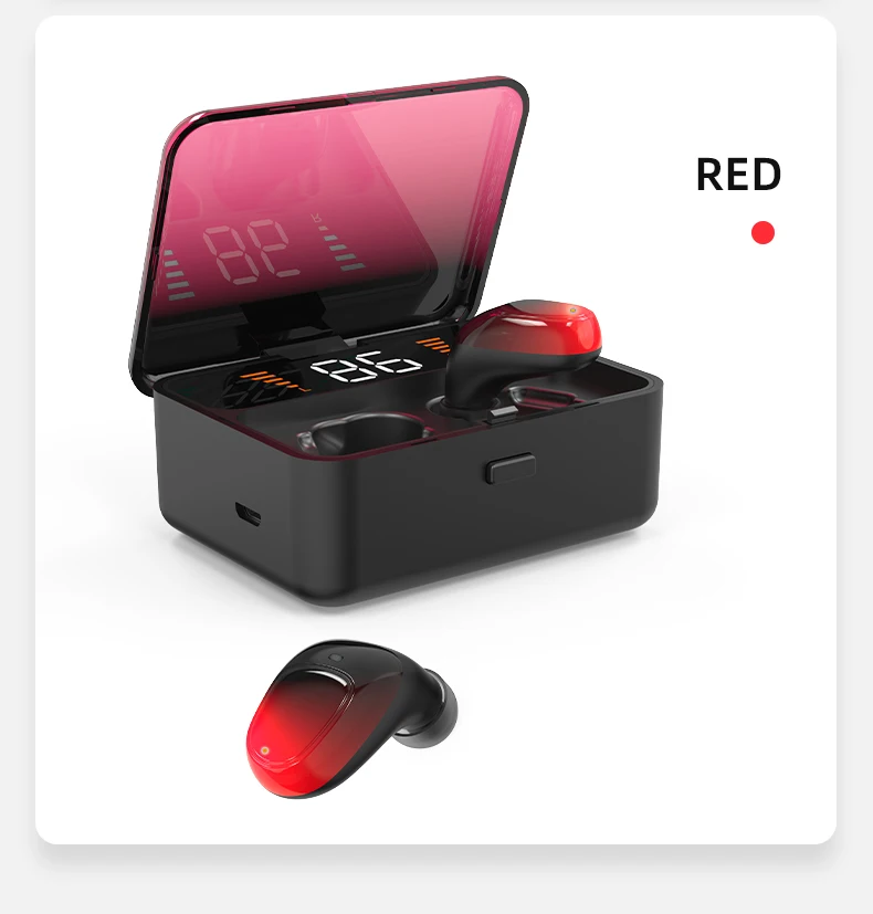 TWS беспроводные Bluetooth наушники V5.0 Touch беспроводные наушники 9D стерео спортивные водонепроницаемые наушники с микрофоном для iPhone huawei телефон