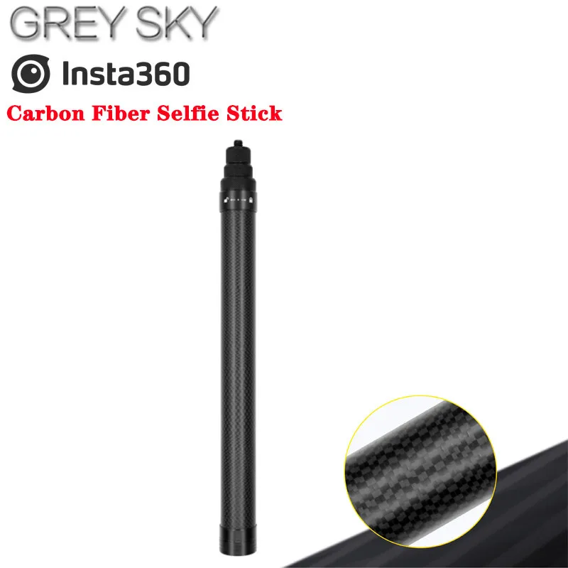 Stick(Carbon Fiber) Insta360 one x Bullet Time Insta360 ONE X селфи палка набор+ многофункциональная 360 Вращающаяся ручка набор аксессуаров - Цвет: Stick(Carbon Fiber)