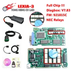 Лучший диагностический инструмент с полным чипом Lexia 3 PP2000 V48V25 Lexia3 Newest Diagbox V7.83V9.91