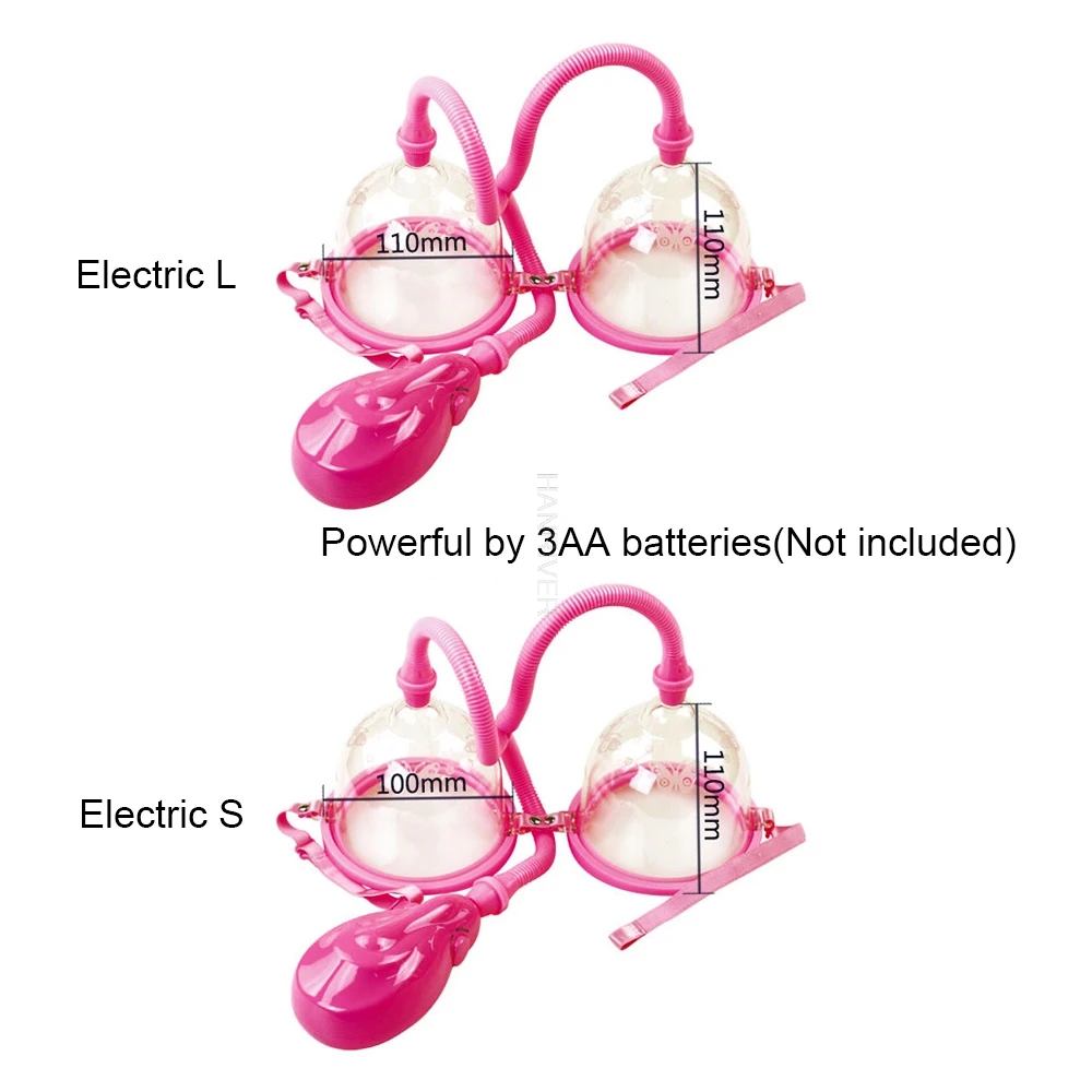 Электрический/ручной массажер для груди Вакуумная чашка увеличитель сосков