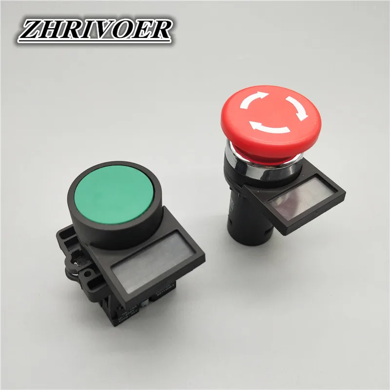 10pcs16mm / 22mm 30mm Lay37 La38 XB2 La16 Button Switch Identification Card Accessories | Обустройство дома