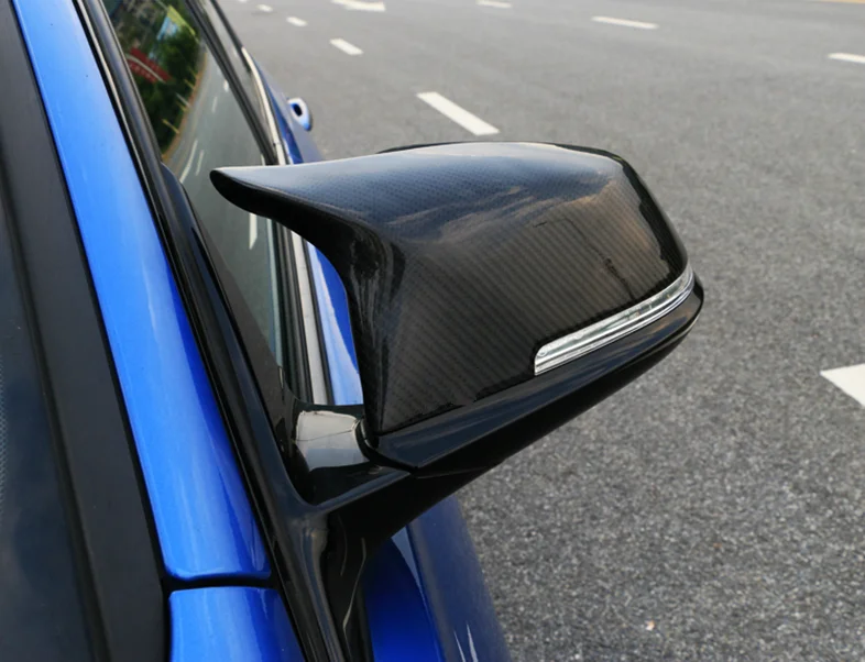 2 шт. авто зеркало заднего вида Накладка для BMW F20 F21 F22 F23 F30 F31 F32 F36 X1 E84 F87 M2 стиль из