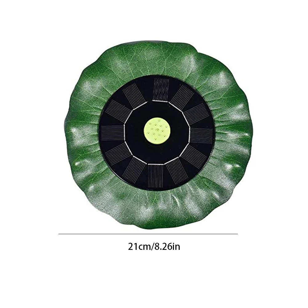 

Solar Fountain Bird Bath Fountain Solar Floating Outdoor Fountain Lotus Water Pump for Bird Bath Garden Pond Lawn Decoration