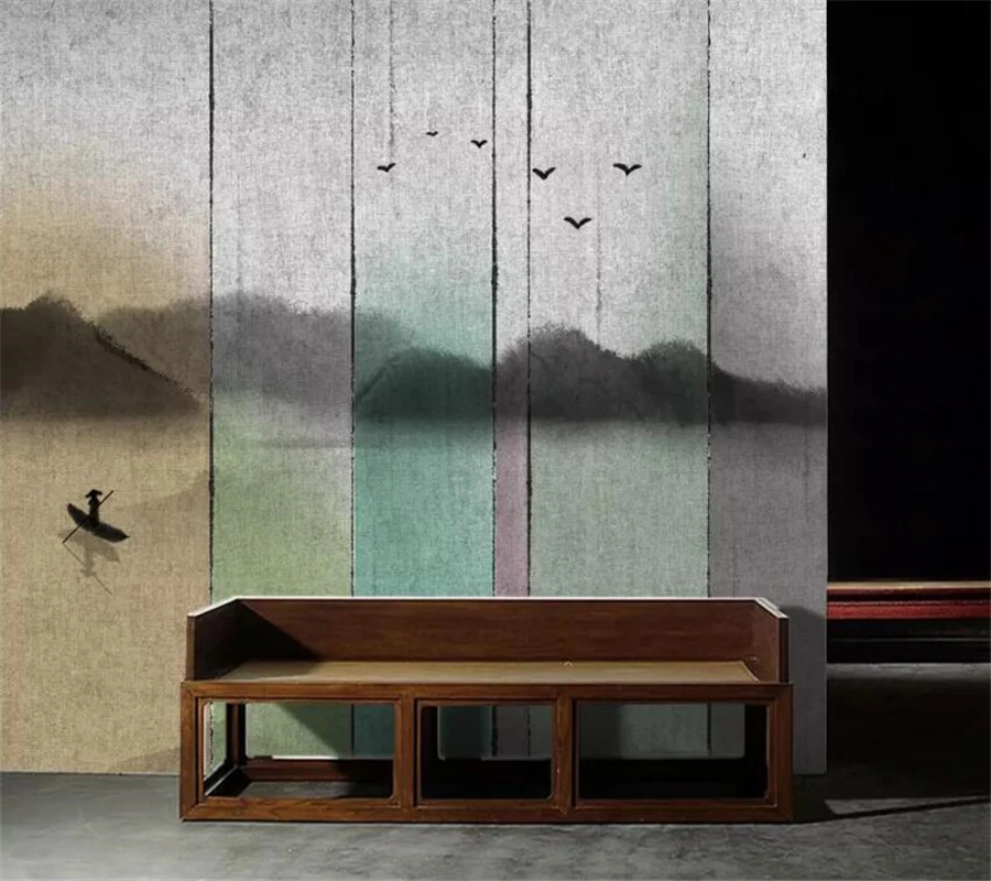 Обои на заказ 3D обои в скандинавском стиле для гостиницы фона телевизора