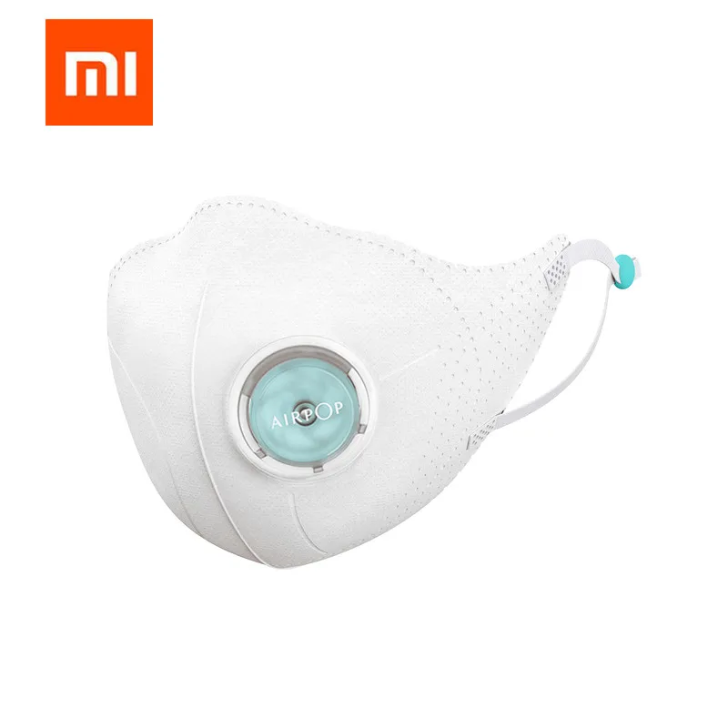 Белый Xiomi Mijia Airpop 360 градусов легкая воздушная одежда PM2.5 анти-маска от дыма Регулируемая ухо висячие удобные для xiaomi умный дом - Цвет: Белый