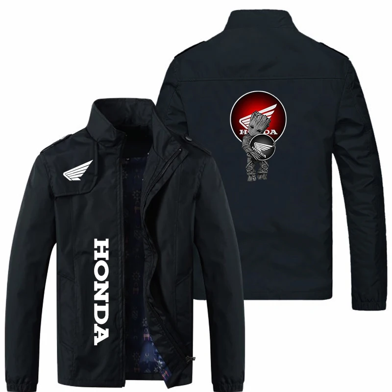 

2021 new printed spring and autumn men's casual jacket thin coat coat European style fashion sports jacket
