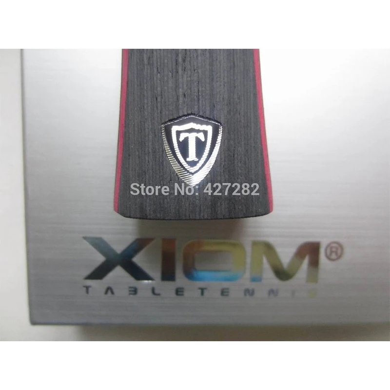 Оригинальная ракетка для настольного тенниса XIOM STRADIVARIUS Спортивная углеродное