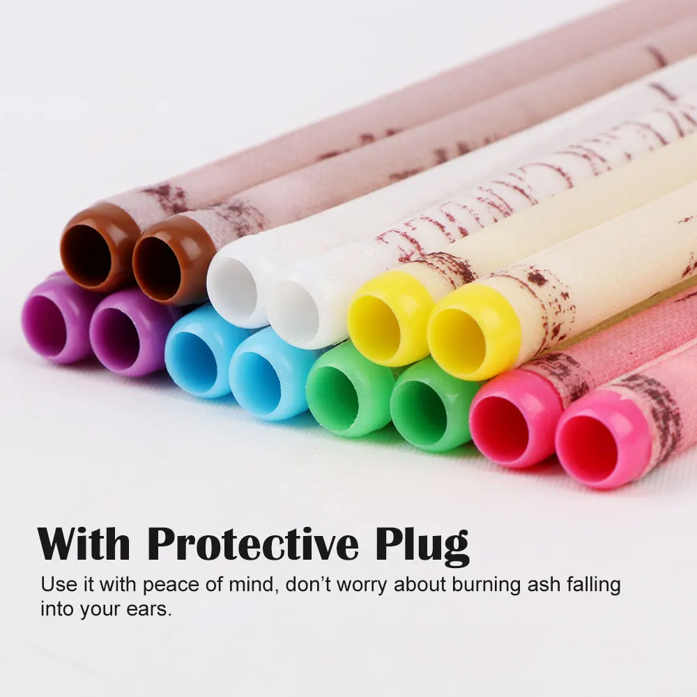 10 шт./лот свечи для ушей здоровая забота лечение Удаление воска очиститель