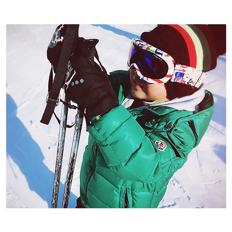 Очки Лыжные Детские с защитой от запотевания и УФ лучей 3 13 лет|Лыжные очки| |