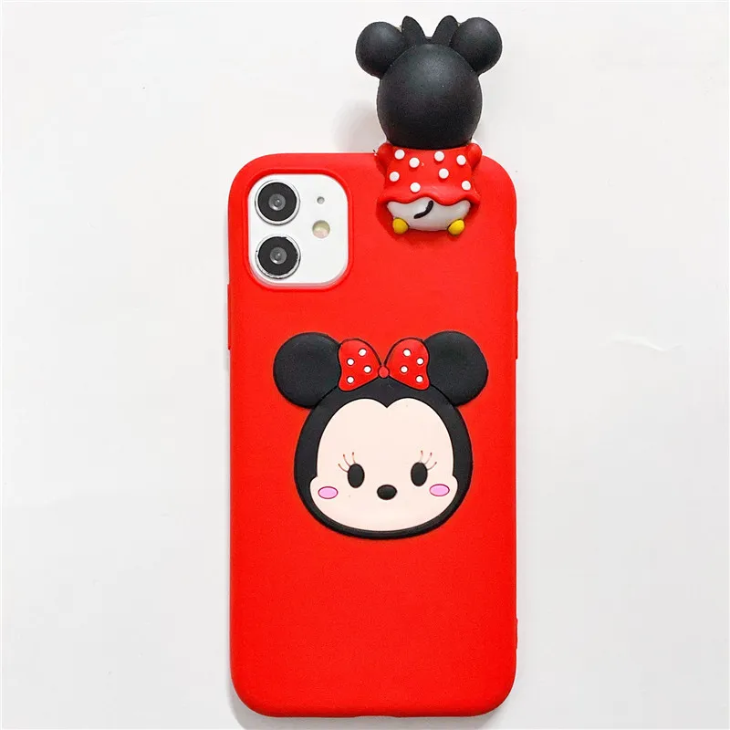 

3D Cartoon Case for iPhone 11 12 Pro Max 12 Mini Cases IPhone XR XS X 7 8 6 Plus
