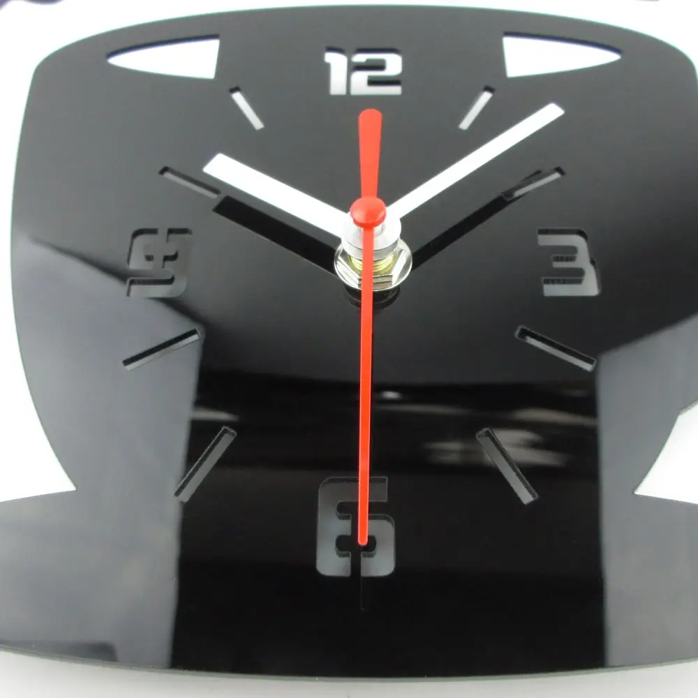 Новинка 2020 3D настенные акриловые часы &quotсделай сам&quot современный декор для