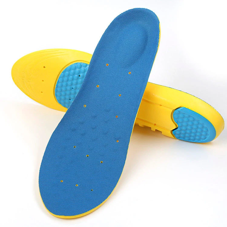 Унисекс мягкие дышащие ортопедические дезодорирующие стельки для бега ног