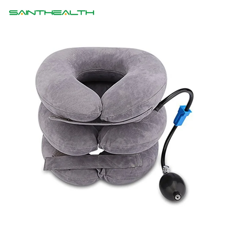 

Inflatable Cervical Vertebra Traction Soft Travel Neck Pain Release Tractor Neck Posture Correction Neck Stretching Brace