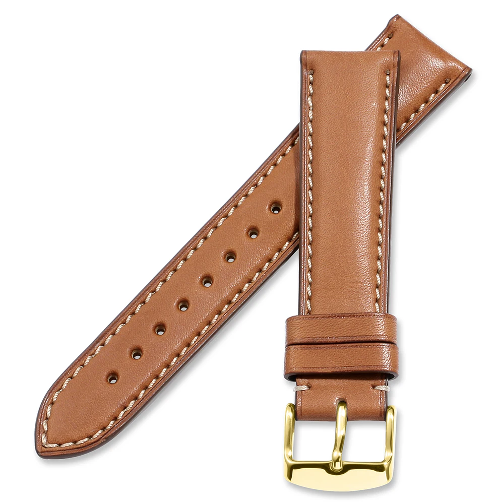IStrap часы наручные часы на кожаном ремешке полосы для Breitling IWC Casio Seiko 16 мм 18 мм 19 мм 20 мм 21 мм 22 мм 24 мм браслет на запястье