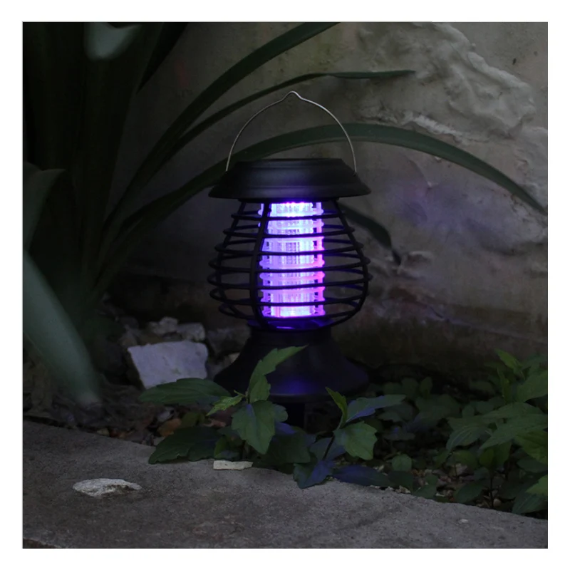 Лампа OUFULA для уничтожения комаров на солнечной батарее садовая электрическая