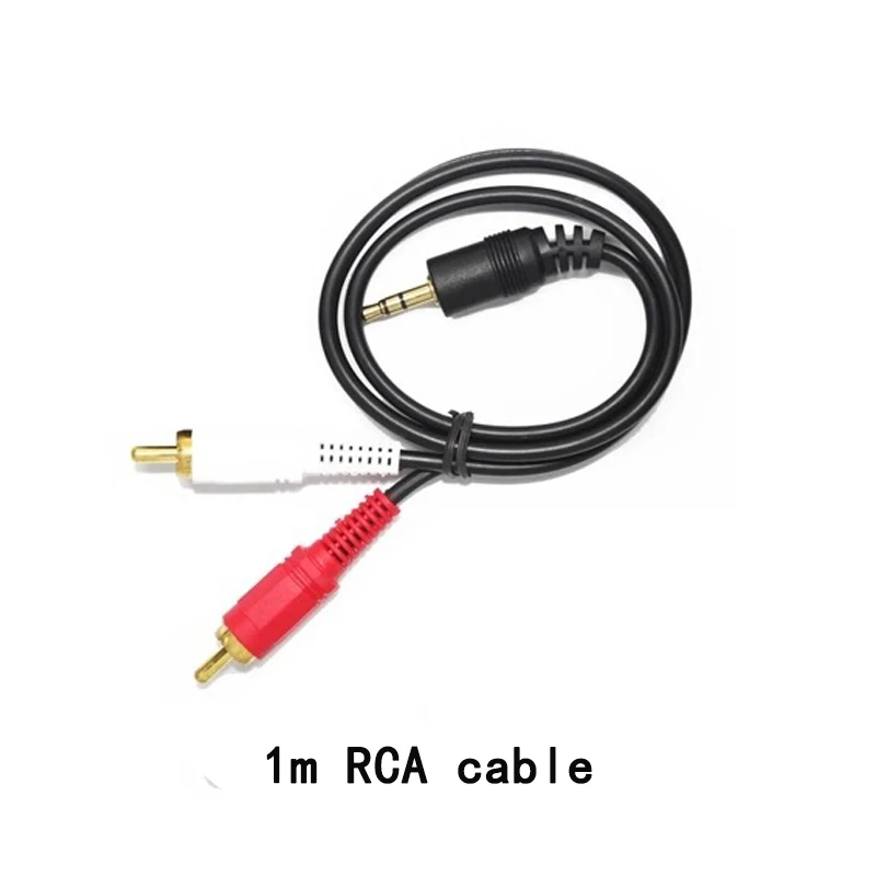 Only 1M RCA Cable KN330 USB Bluetooth 5,0 передатчик приемник BT 3,5 мм AUX Jack 3 в 1 стерео аудио Музыка беспроводной Bluetooth адаптер для ТВ автомобиля - Цвет: Only 1M RCA Cable