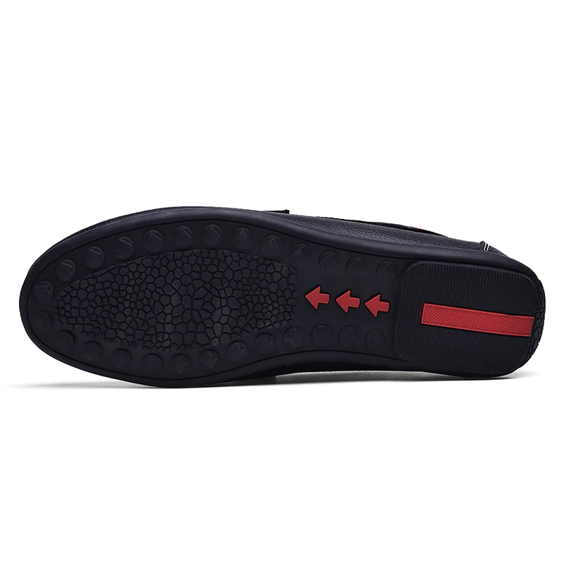 

Leather Shoes Men White Slip on Shoes Casual Boat Walking Driver Footwear Chaussures Hommes Man Moccasins Men Loafers Flats