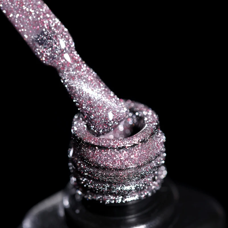 UR SUGAR 7.5ml Reflective Cat Magnetic Gel iridescent Effect Glitter Soak Off UV Nail DIY Art Decoration | Красота и здоровье