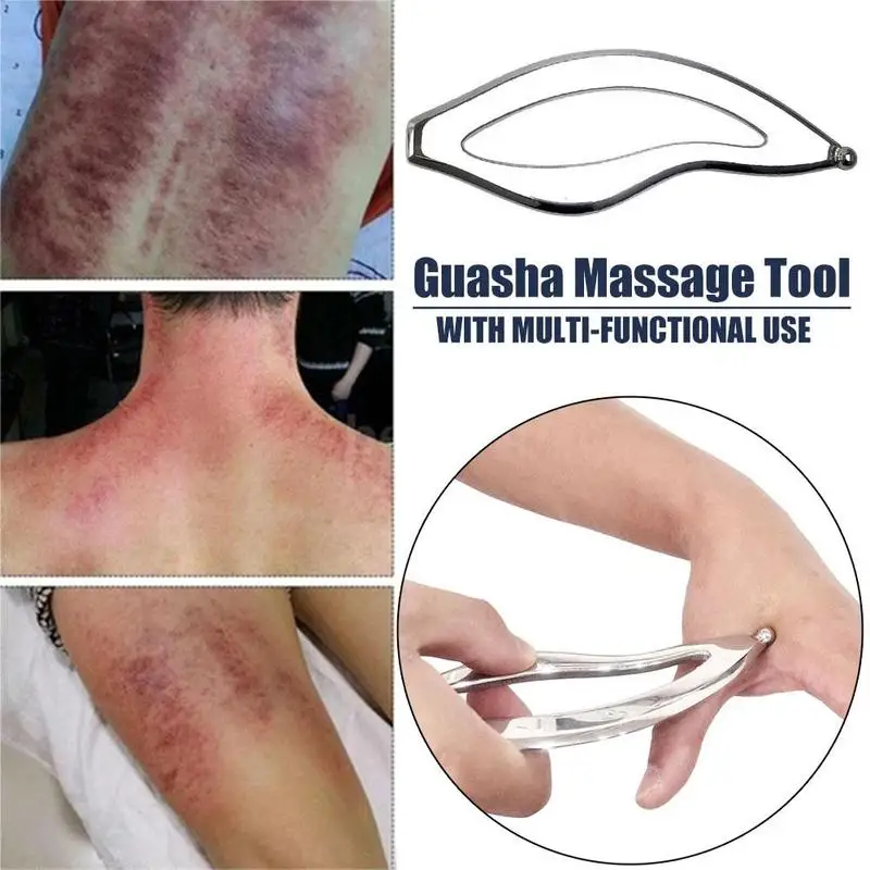 

Steel Gua Sha Board Manual Muscles Massager Tissue Scraping Body Supplies Pain Physical Therapy Soft Relaxation R N1X7